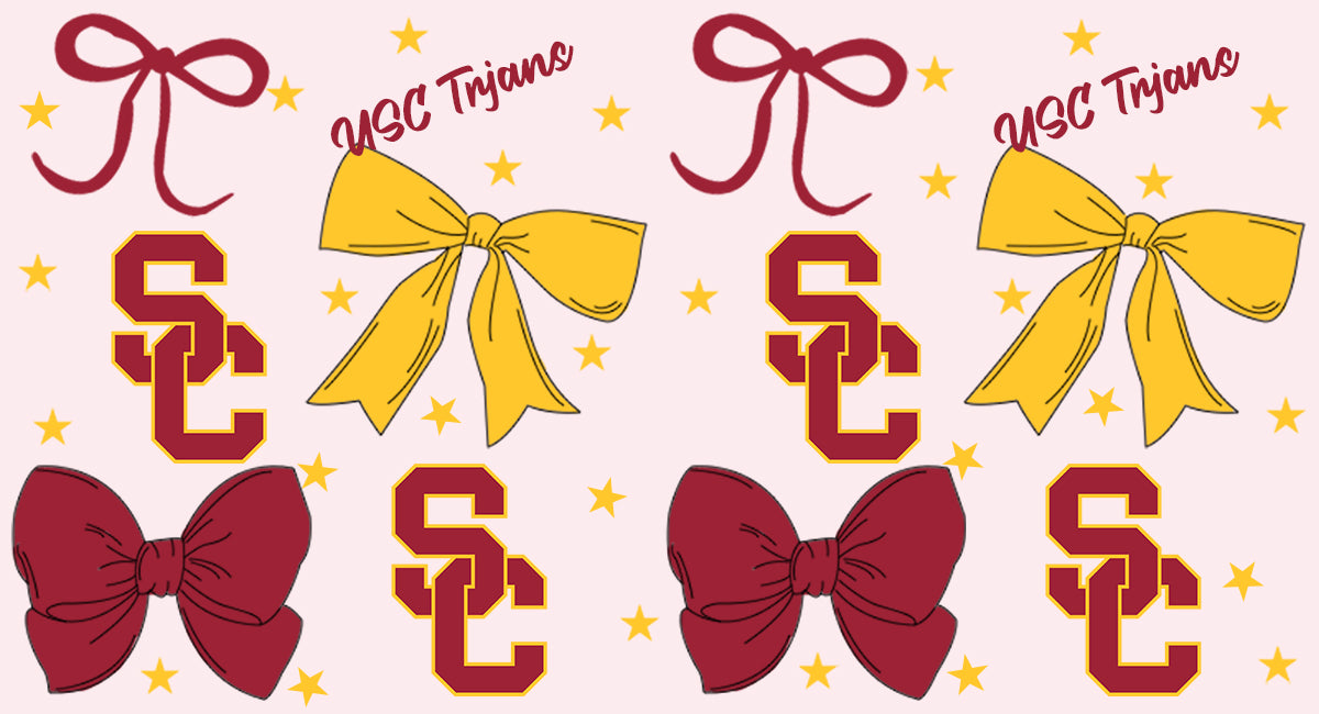 Custom baby girl USC Trjans team dress D 6.26