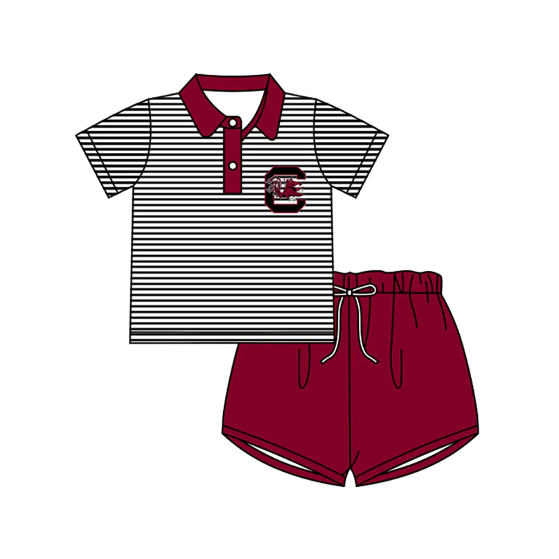 Custom short sleeve set MOQ 3 D 7.30