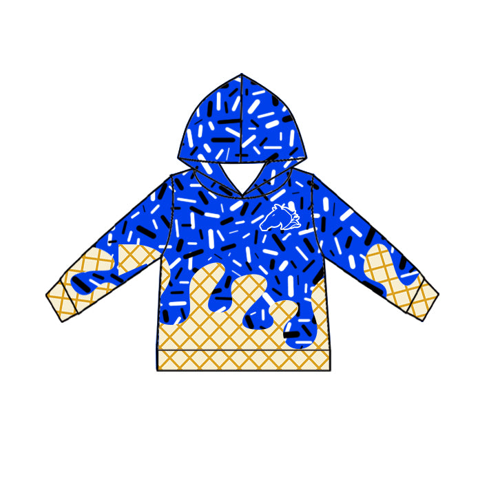 Custom Baby Boys Wilson-Mustangs Team Long Top D 7.7