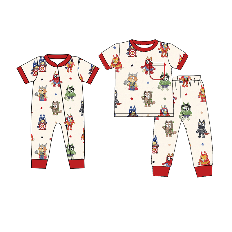 presale SR1792 Star beige short-sleeved zipper jumpsuit