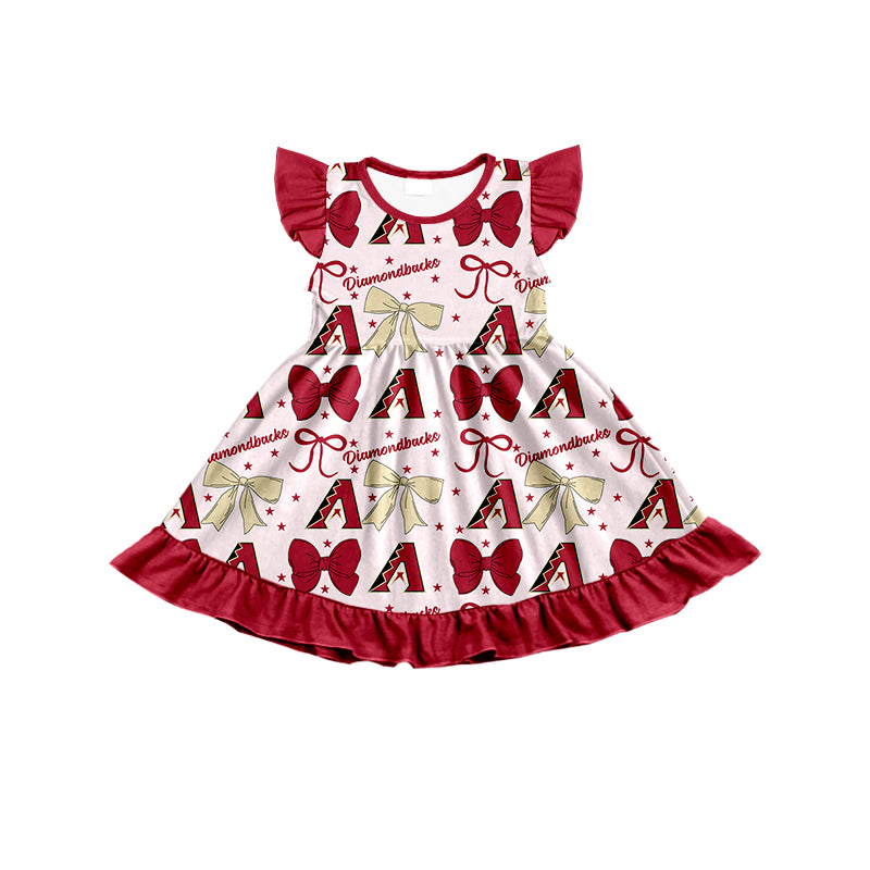 Custom baby girl A team dress D 6.23