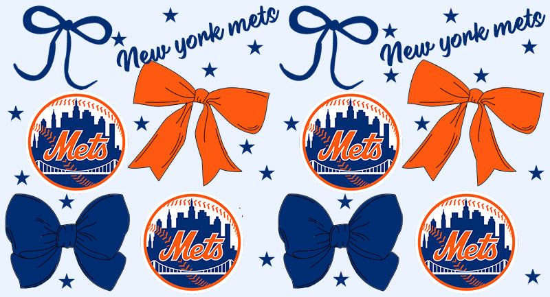 Custom match new york mets baby girls clothes D 6.17