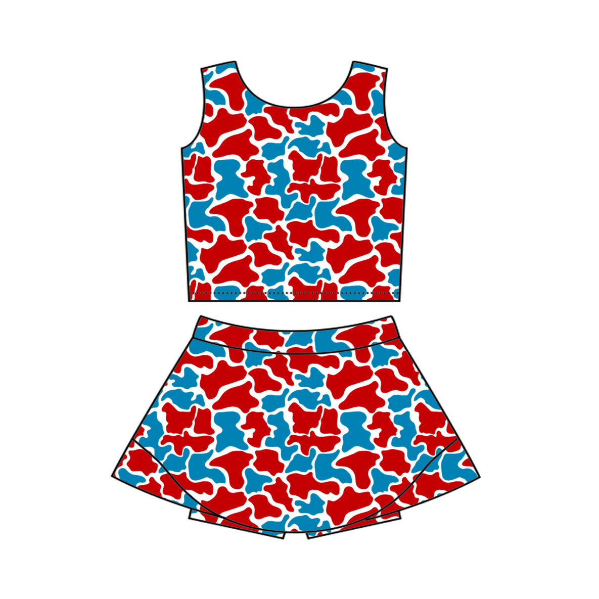 Custom match baby girls 4th of july dress set D 3.25