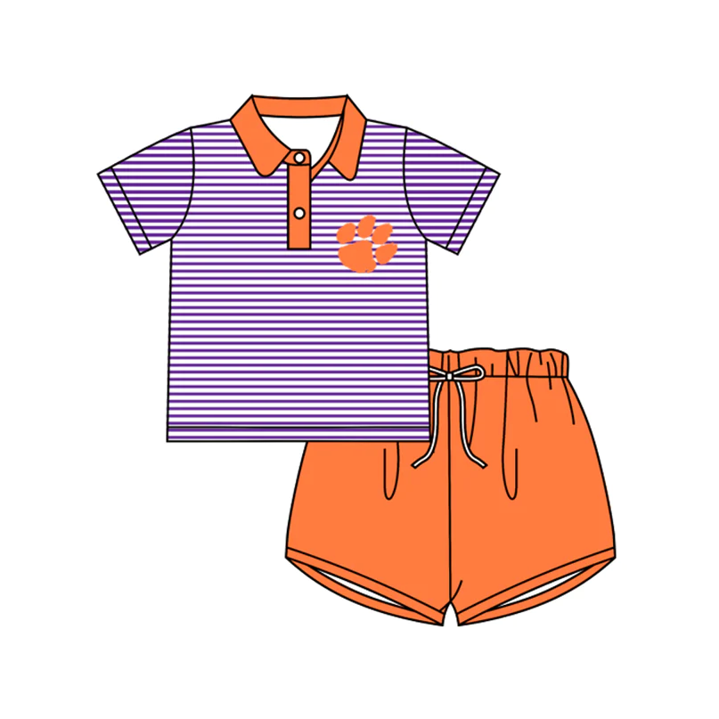 Custom short sleeve set MOQ 3 D 7.30