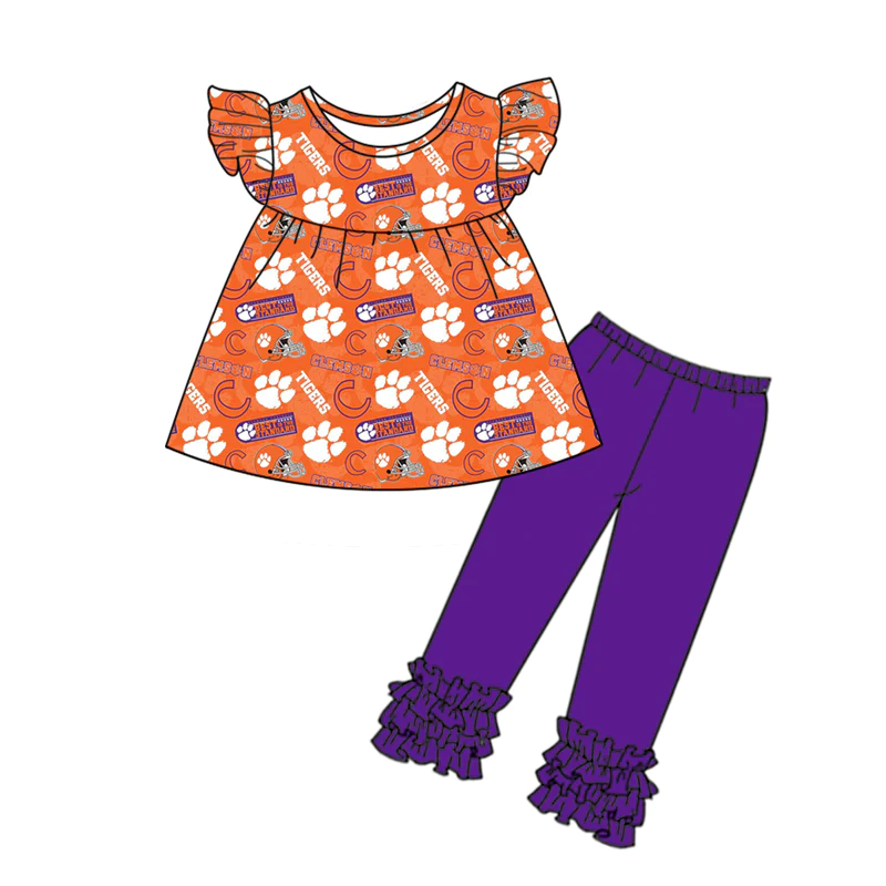 Custom short sleeve +long pants set MOQ 3