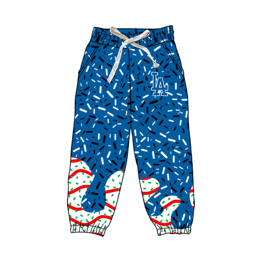 Custom LOS ANGELES boys team pants D 8.8