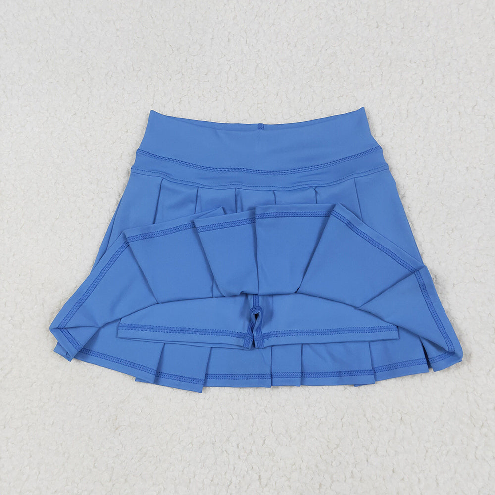 GLK0084 Baby Girls Hot Blue Yoga Active Wear Skirt D 5.9