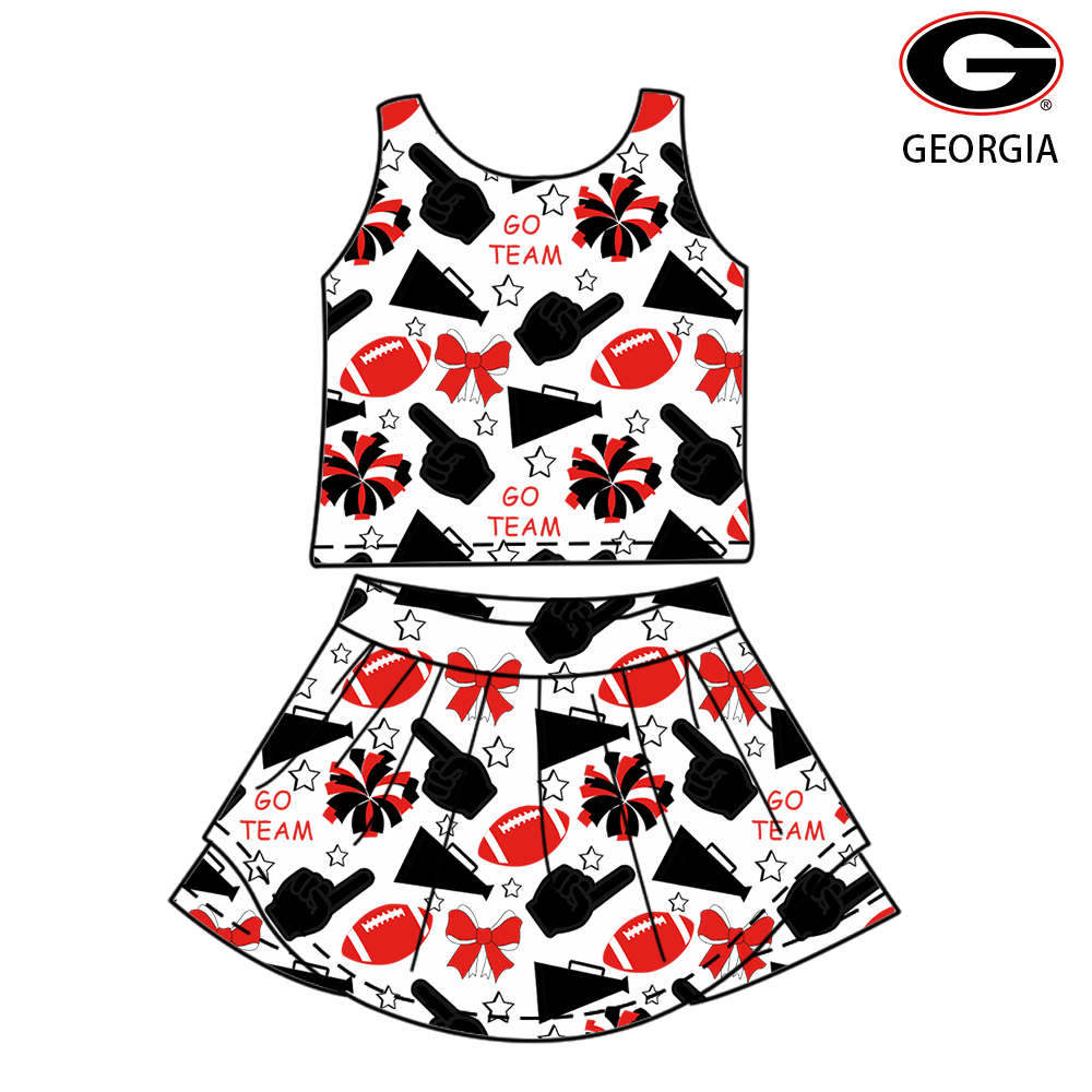 Custom Baby Girls team dress set D 6.6