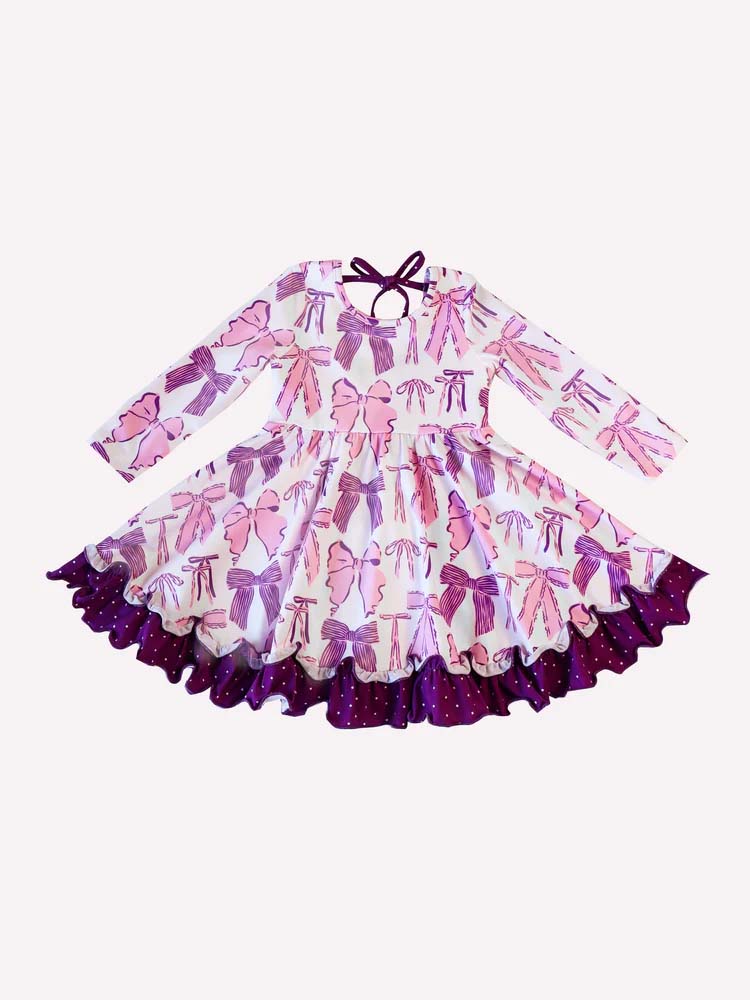 Custom Baby Girls floral dress D 5.28