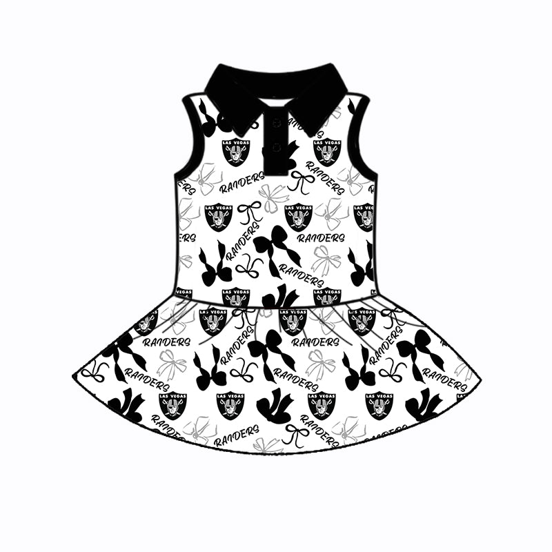 Custom Baby Girls team dress D 6.5