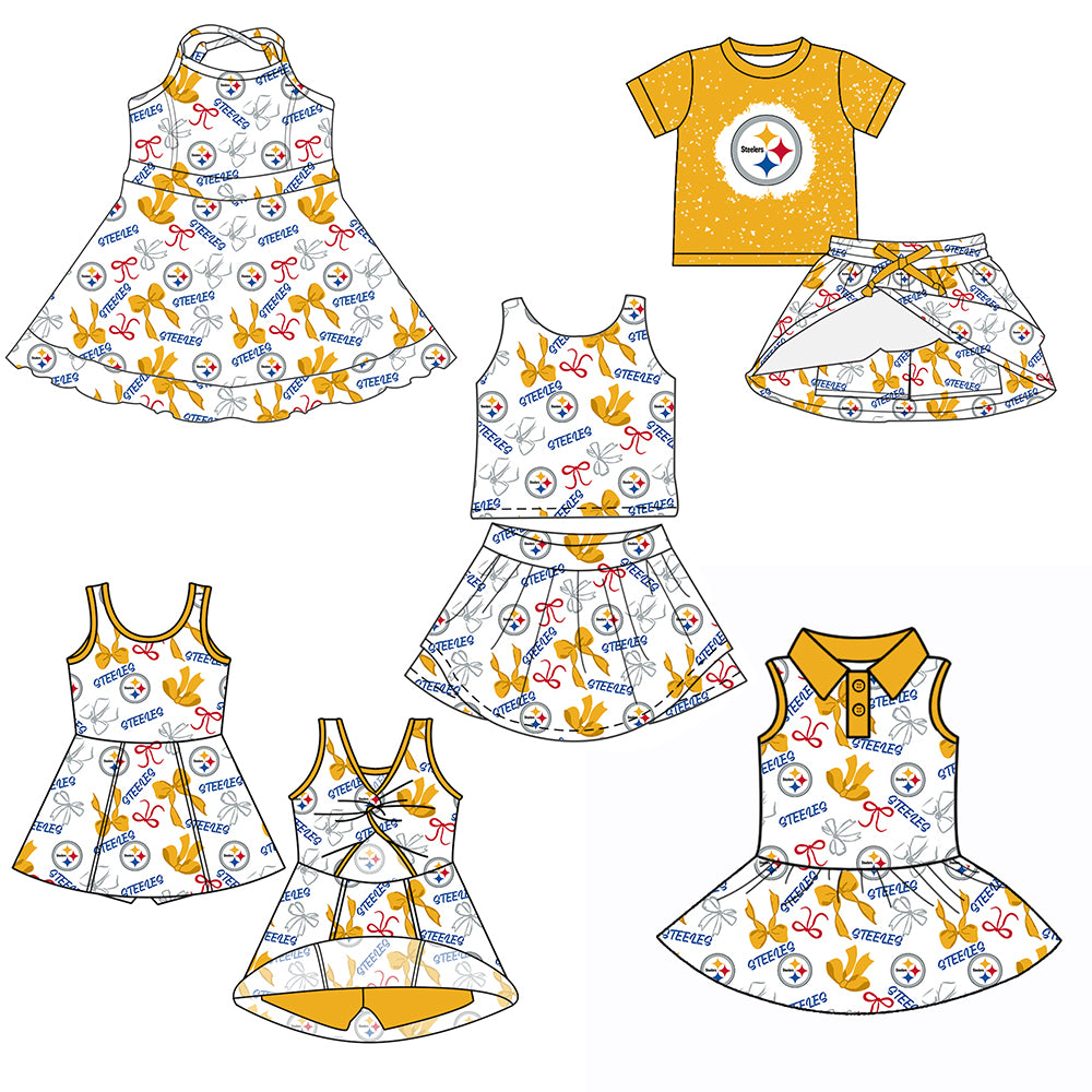 Custom Baby Girls team dress set D 6.6