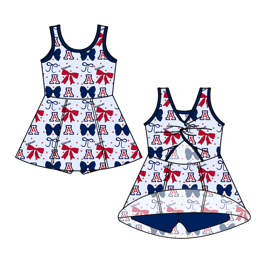 Custom baby girl Arizona Wildcats team dress D 6.24