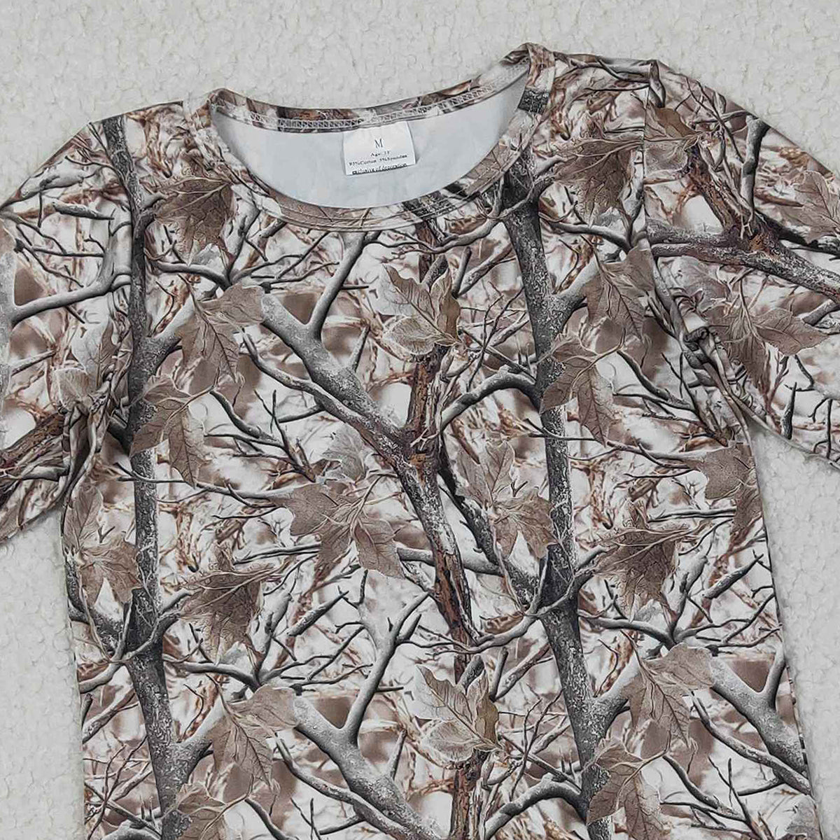 Baby Girls Southern Leaves Long Sleeve Top And Shorts Outfit Set Cute Baby Clothing Set for Girls