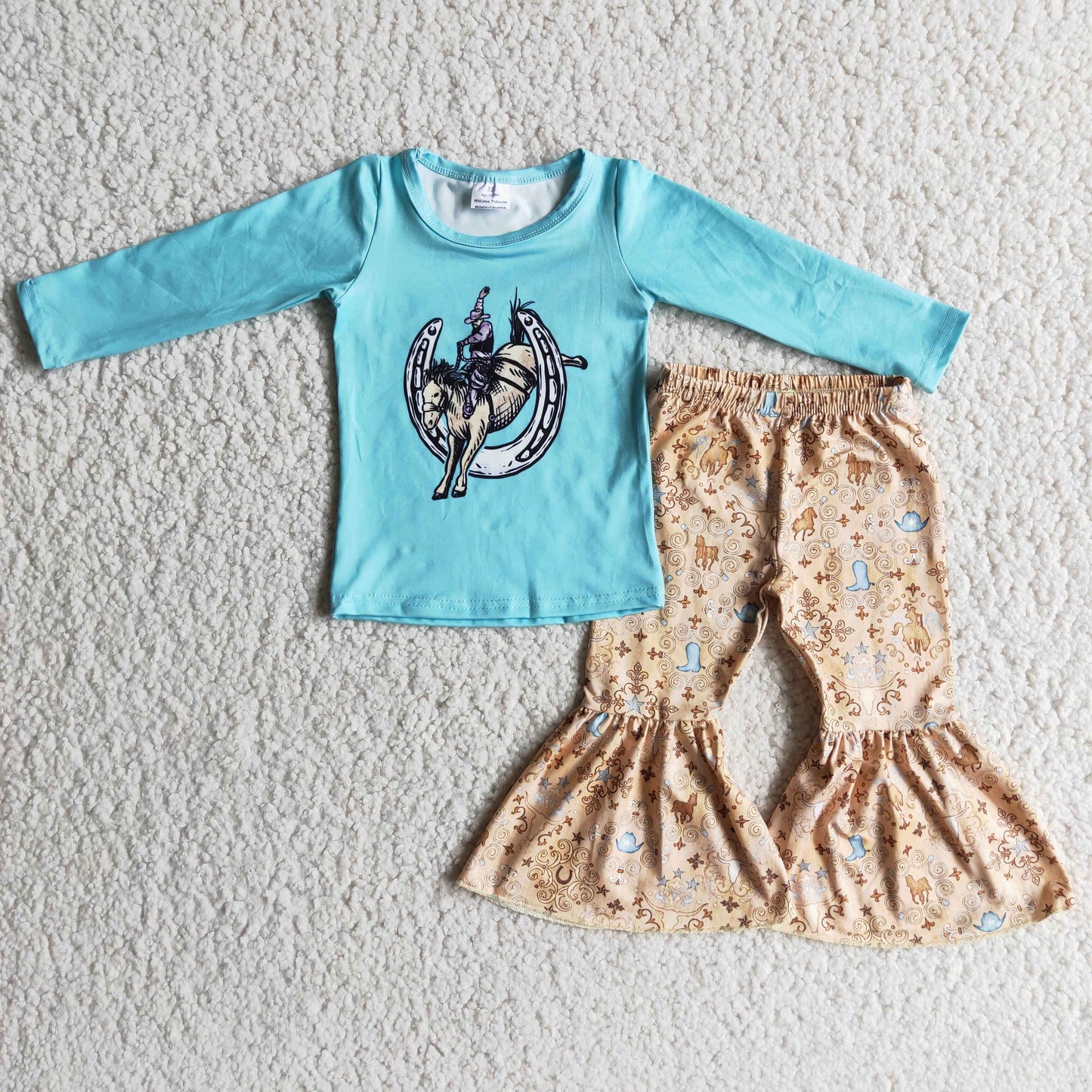 6 A4-3 Horse Western outfits clothing sets