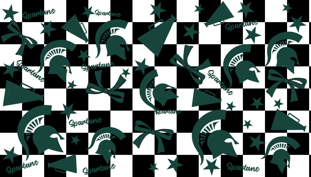 Custom baby girl Michigan State Spartans team dress D 6.30