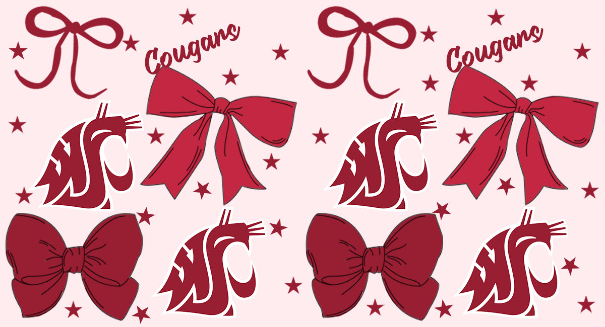 Custom baby girl Washington State Cougars team dress D 6.27