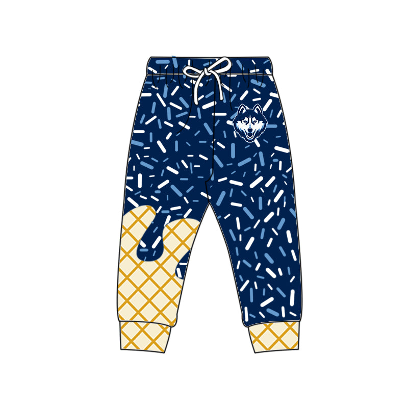 Custom Huskies Aztecs boys team pants D 823