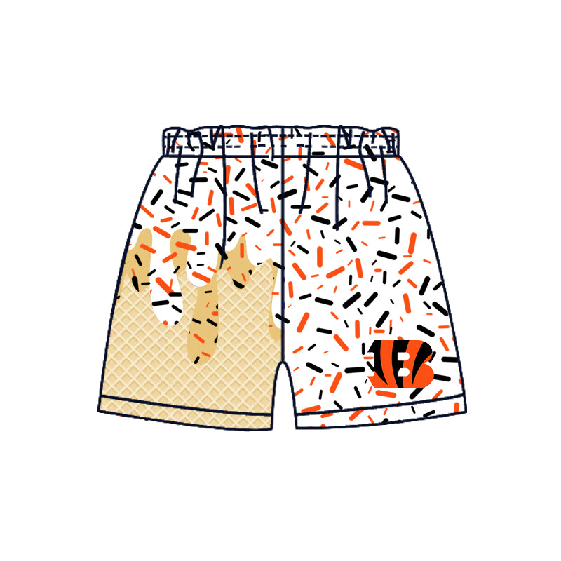 Custom Baby Boys BENGALS Team Sports Shorts D 7.22