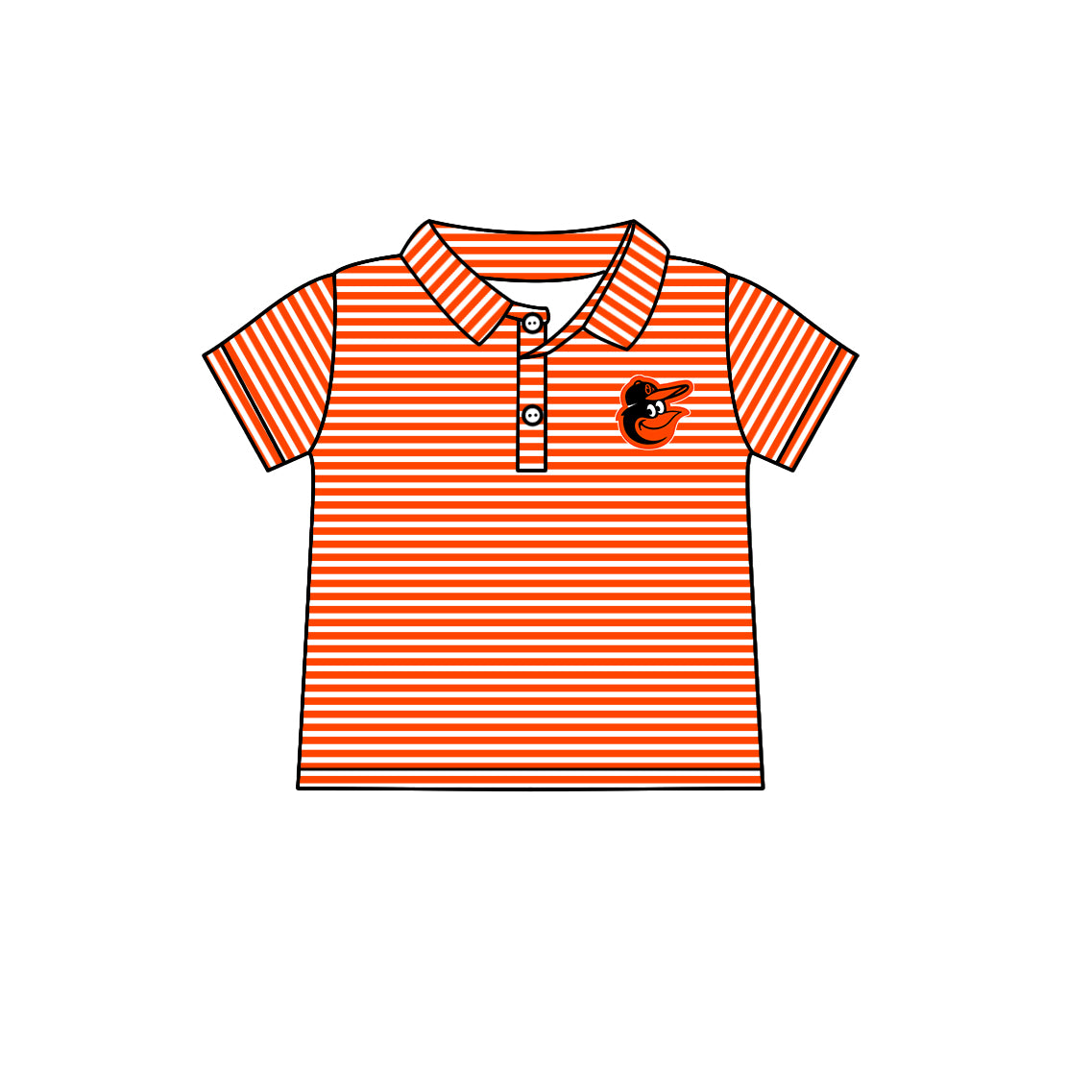 Custom match baltimre orioles baby girls boys clothes D 6.17