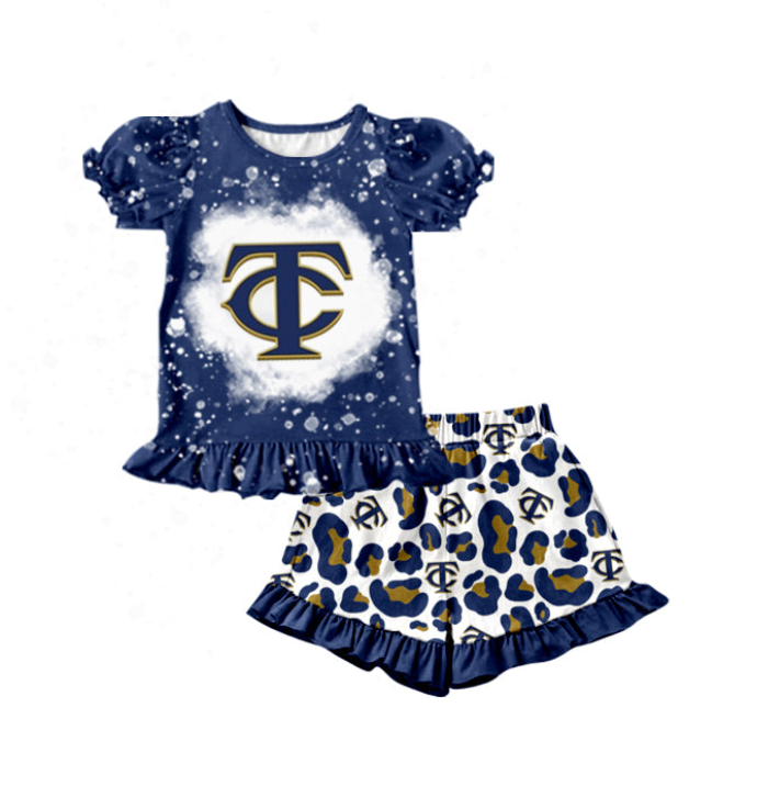 Custom short sleeve set MOQ 3 D 7.31