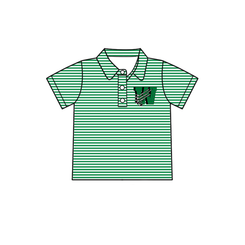 Custom Kids Boys Wildcats team Shirt Top D 7.26