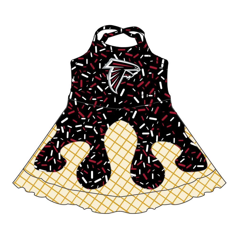 Custom match FALCONS baby girls boys team styles D 6.18
