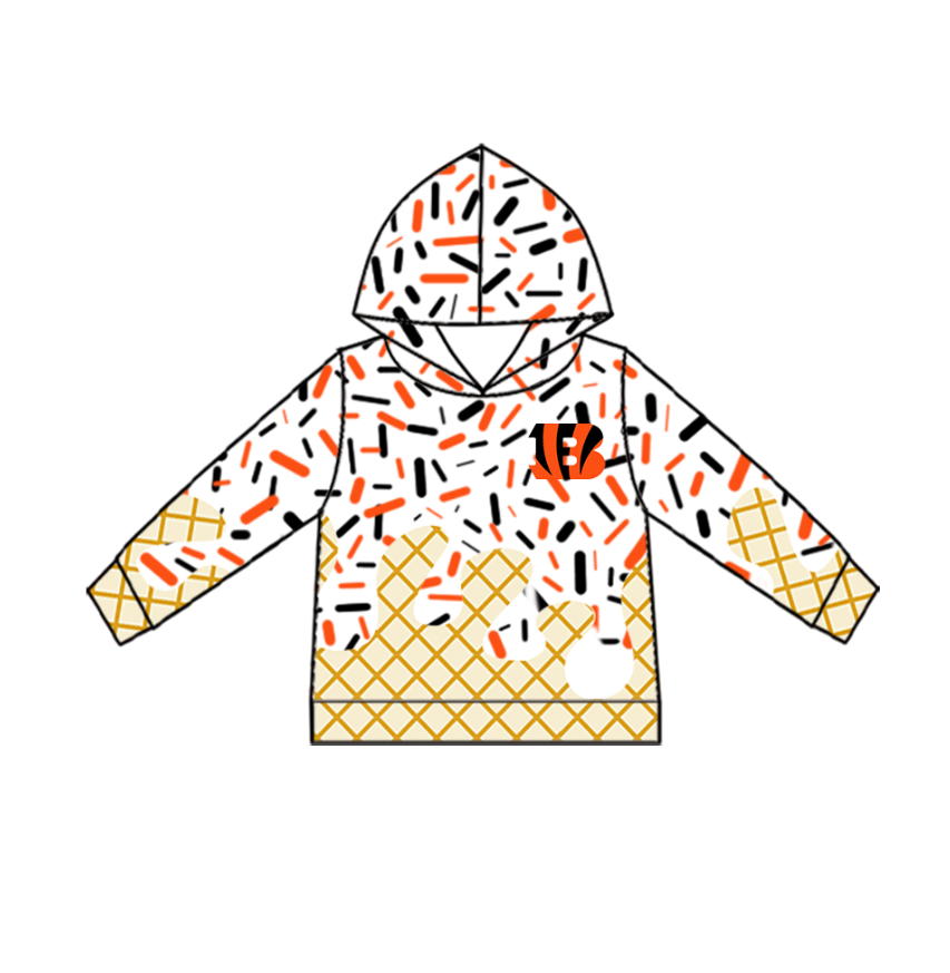 Custom Baby Boys BENGALS Team Long Top D 7.22