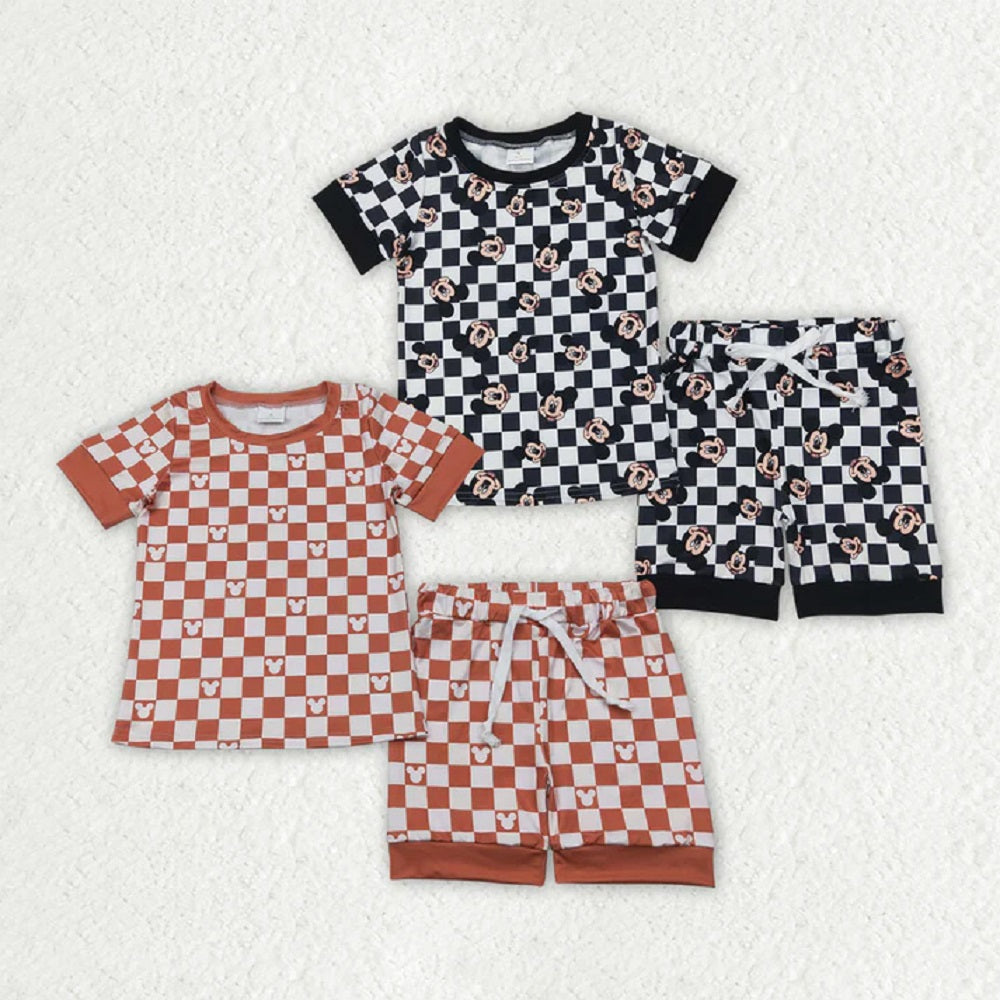 Sibling Baby Girls Cartoon Mouse Top Tee Shorts Pajamas Clothes Sets D 814 26