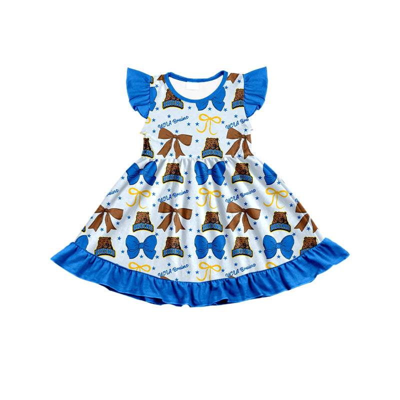 Custom baby girl U B team dress D 6.26