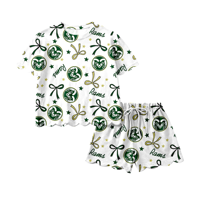 Custom order Alexis team shorts set