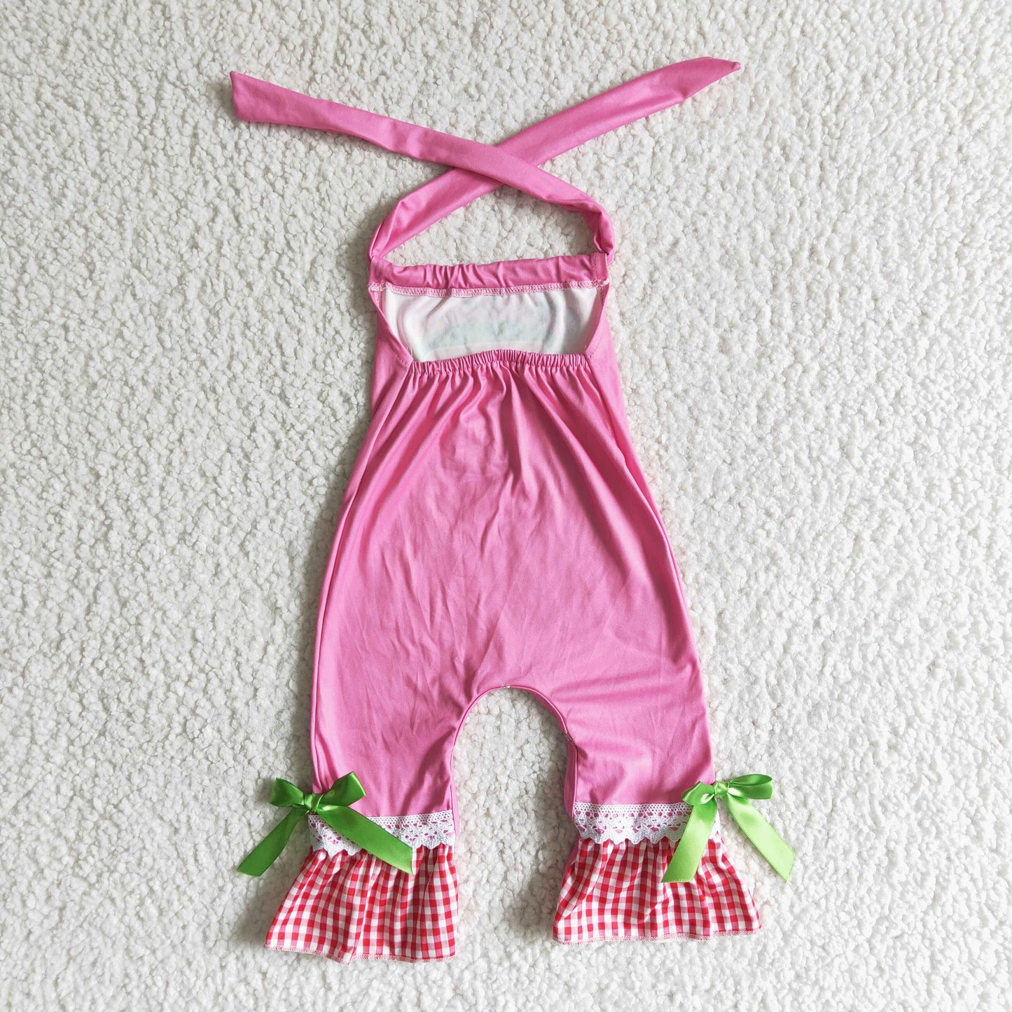 B10-30 New summer pink suspender bodysuit D 7.4