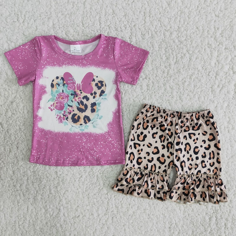 B7-24 Cartoon Baby Girls Set