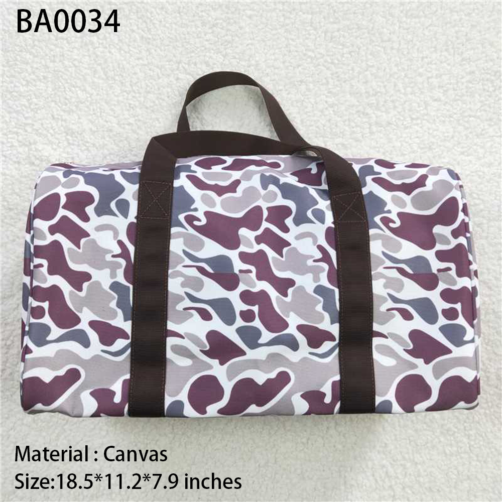 BA0034 Camo Fitness Backpack Duffle Bag D 3.31