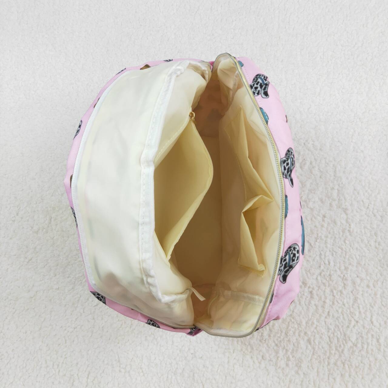 BA0181 Cowboy Hat Pink Backpack