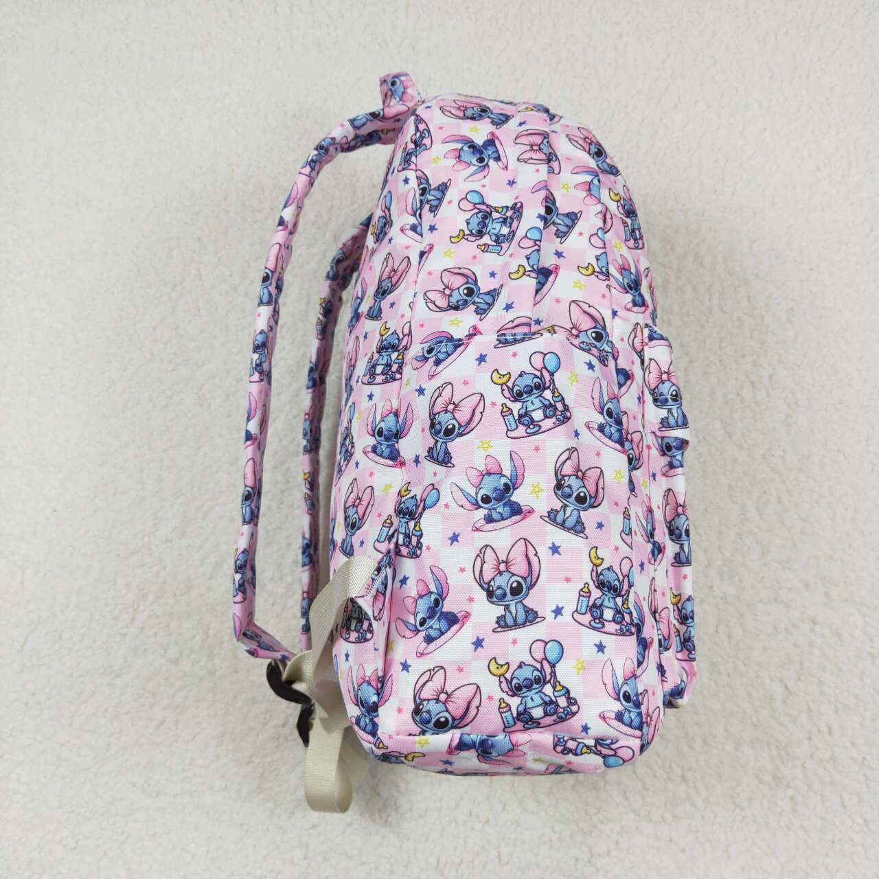 BA0182 Baby Kids Girls Pink Mouse Backpack Back Bags