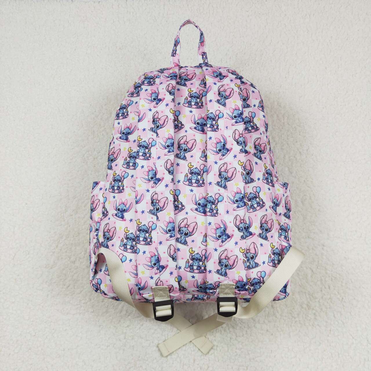 BA0182 Baby Kids Girls Pink Mouse Backpack Back Bags