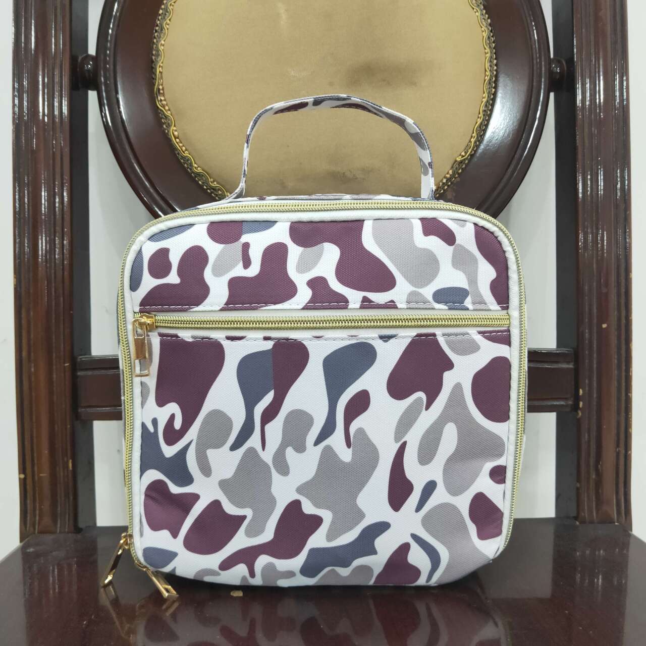 BA0227 Camouflage lunch box bag