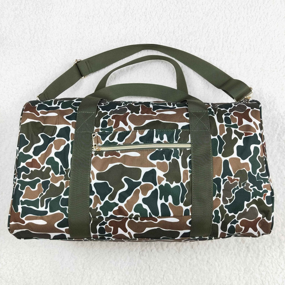 BA0264 Green Camo Fitness Backpack Duffle Bag D 3.31