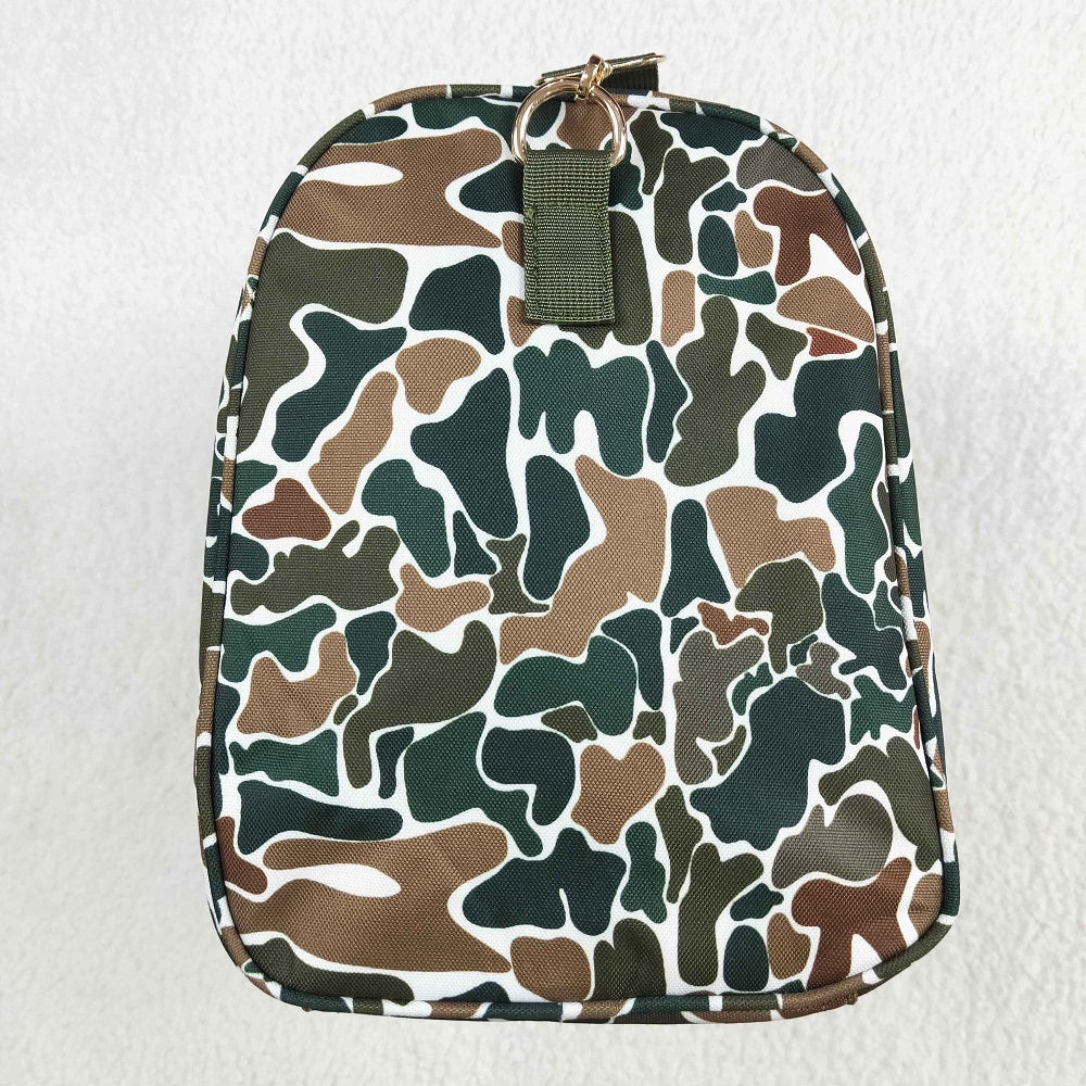 BA0264 Green Camo Fitness Backpack Duffle Bag D 3.31