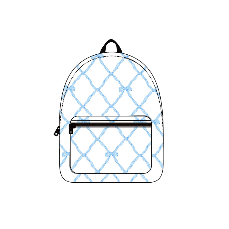 presale BA0273 Blue Bow Backpack 2024 10.9