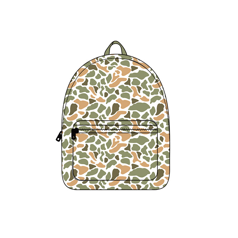 presale BA0372 Kids Camo Backpack Bag D 816