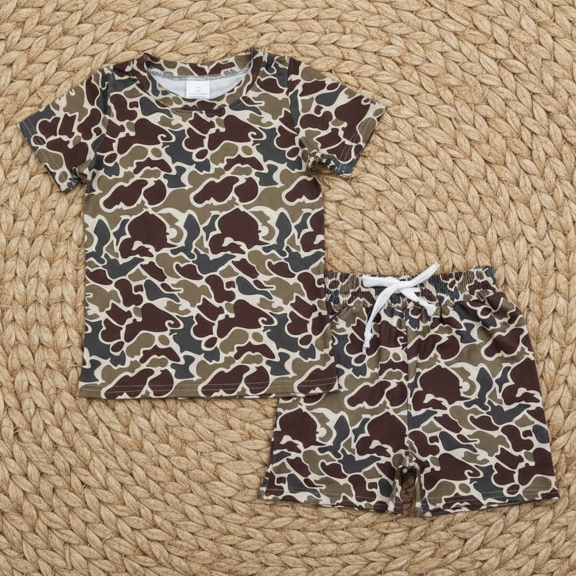 Camo Short Set
