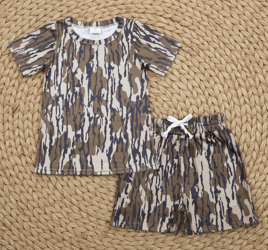 Camo Short Set