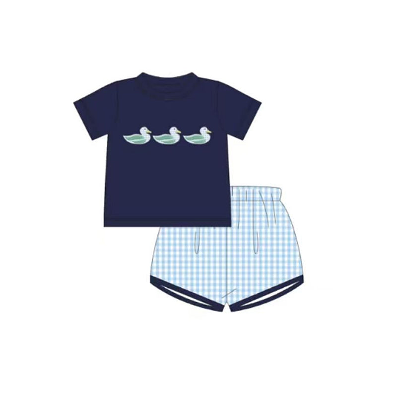 Pre order duck shorts set boy