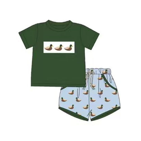 Pre order duck shorts set boy