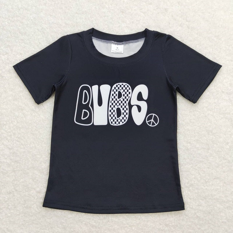 BT0617 Letter black short sleeve top D 5.16