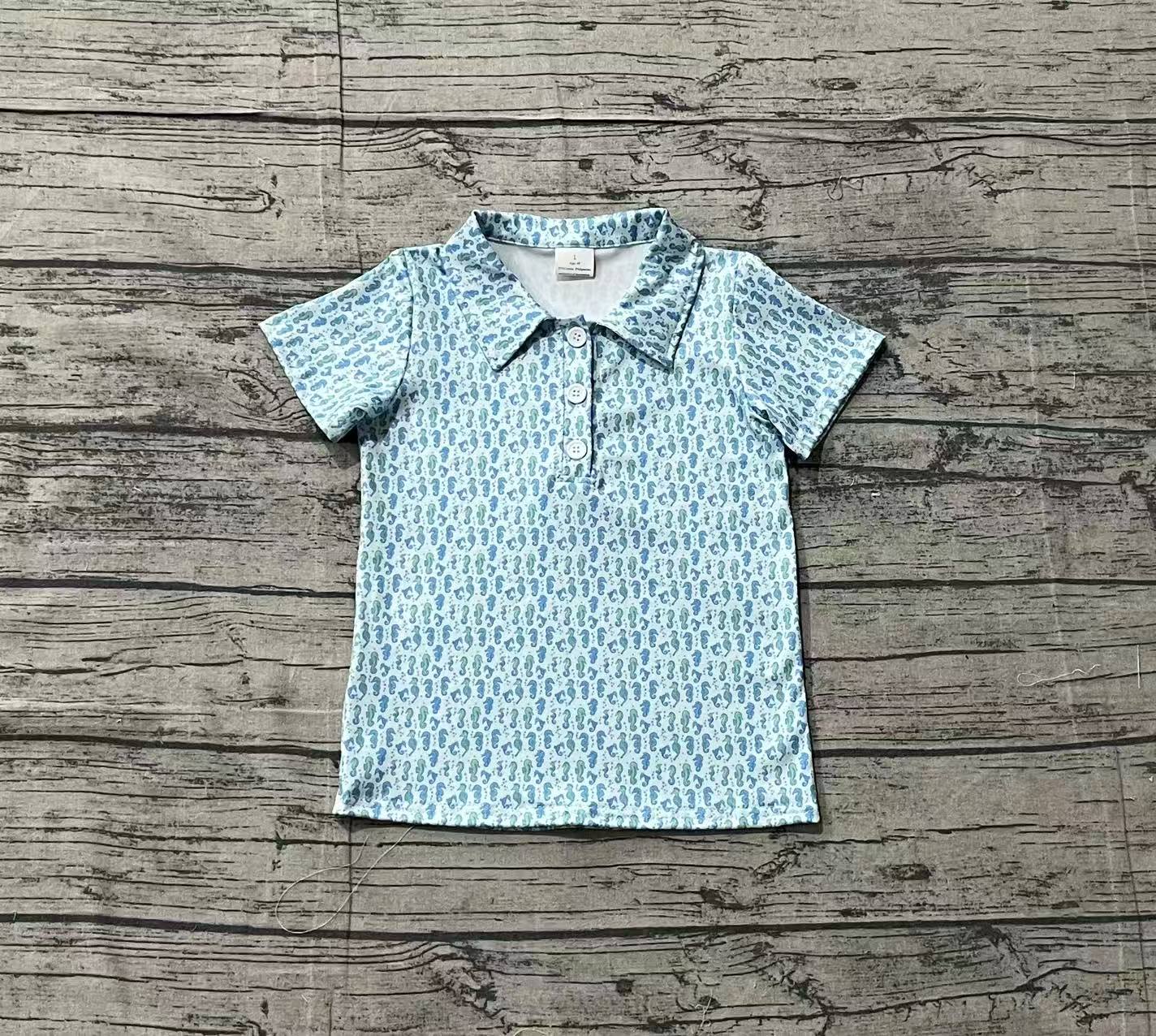 pre order sea horse polo tee