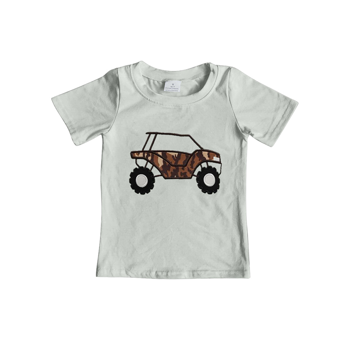 presale BT1178 Baby Boys Brown Bottomland Camo Truck Tee Shirts Tops D 2.8