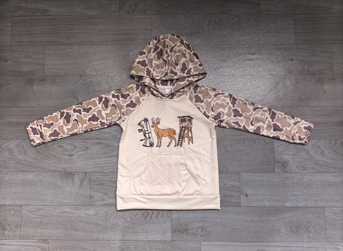 pre order hunting buddy camo raglan hoodie