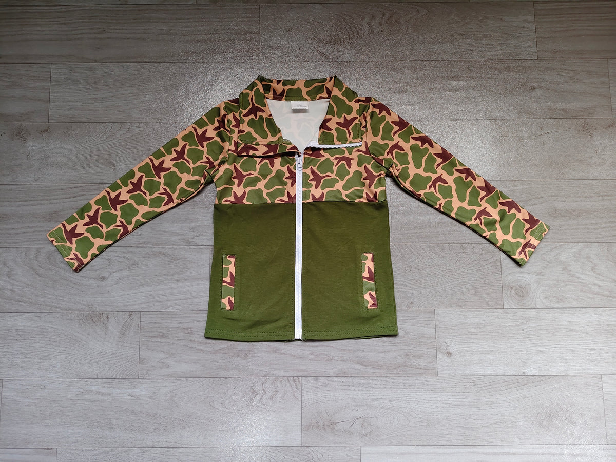 pre order camo mallard full zip jacket